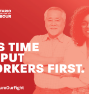 It's time to put workers first.