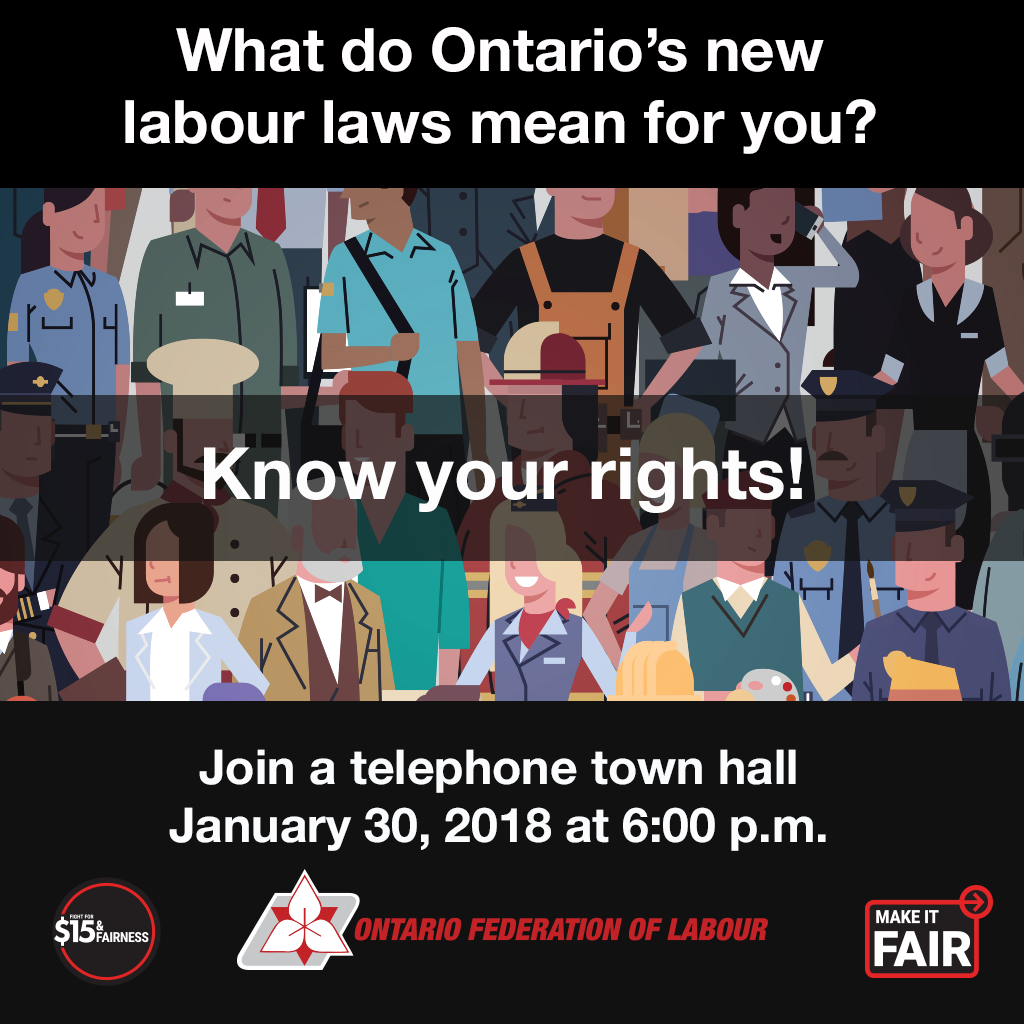Ontario's labour and employment laws are changing. Know your rights ...